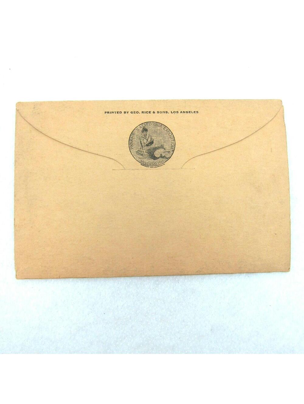 Antique 1915 San Diego Panama California Exposition 25 Postcards Folder RARE - Picture 2 of 12
